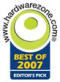 Hardwarezone Best of 2007 Editor's Pick logo
