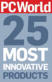 PCWorld 25 Most Innovative Products Logo