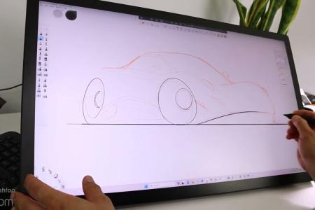 Demo: Use Wacom tablets to draw and transmit authentic strokes to a remote computer with no lag