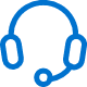 Support headset icon
