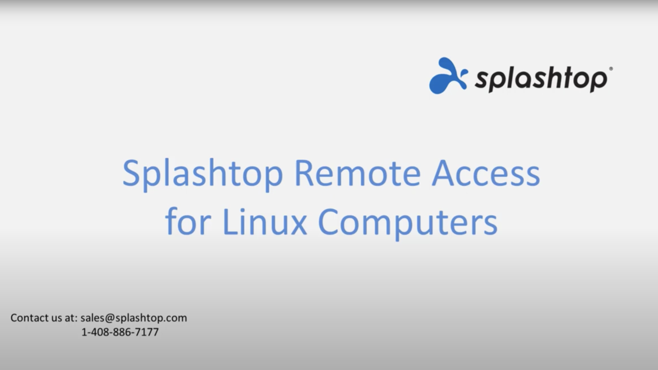 Remotely Control Linux Computers from Anywhere