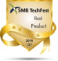 SMB TechFest best product Q1 2019 award logo